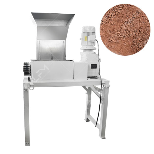 Stainless Steel Cocoa Cake Crusher Machine