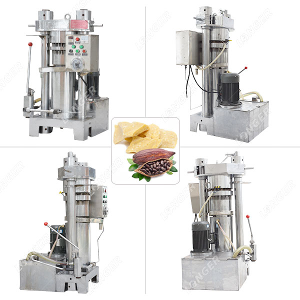 Hydraulic Cocoa Butter Press Machine Small Capacity