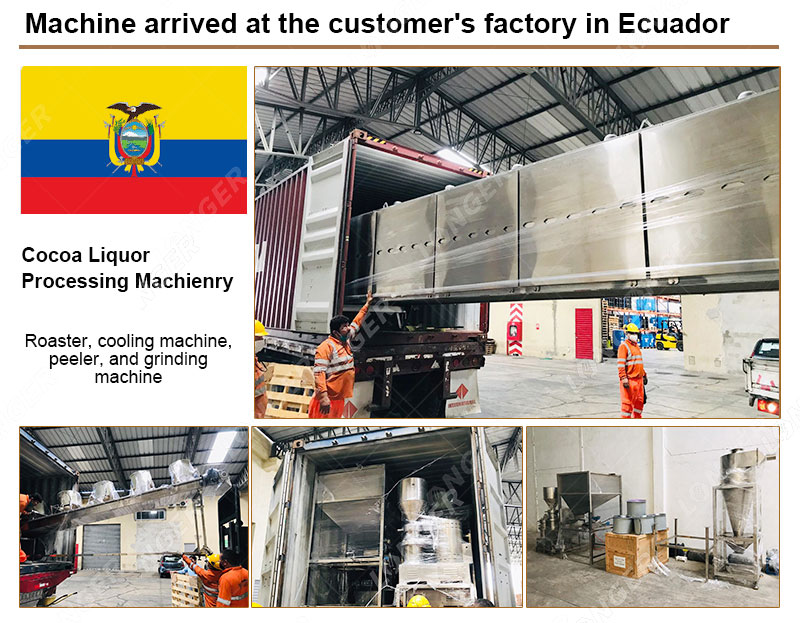 Cocoa Processing Machinery in Ecuador