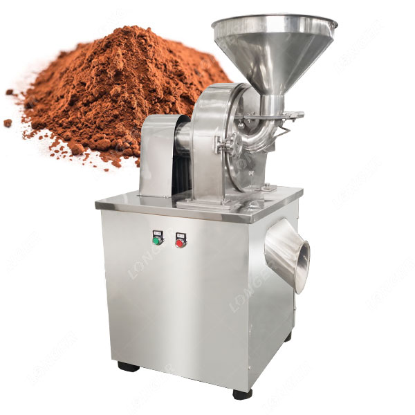 Stainless Steel Cocoa Powder Grinder Machine