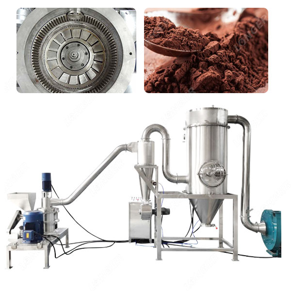 Cocoa Powder Milling Machine Price