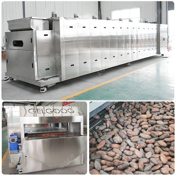 500 kg/h Cocoa Roasting Equipment