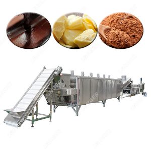 Full Set Cocoa Powder Processing Machine 300 kg/h