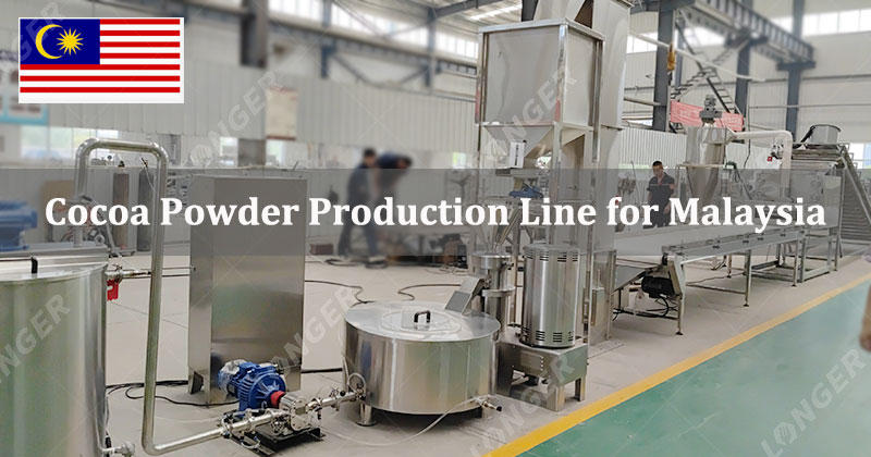 Cocoa Powder Production Line For Malaysia