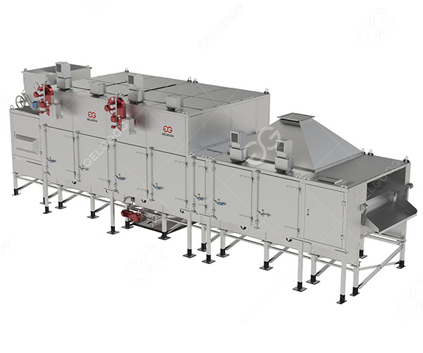 Cocoa Bean Roasting Machine System
