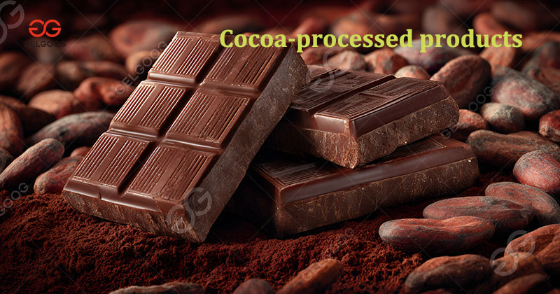 Cocoa processed products